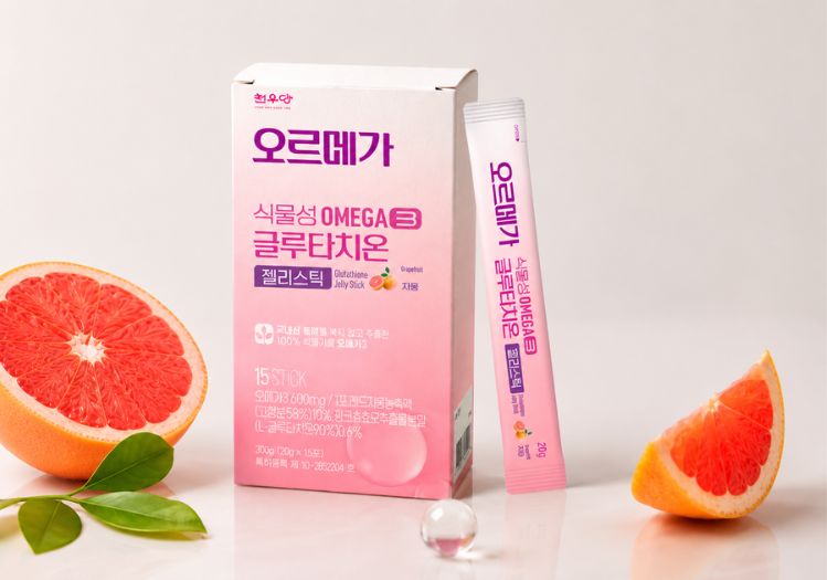 “지역의 들깨로 키운 건강, 다시 지역의 힘이 됩니다” 3 천우당 글루타치온 젤리스틱 시제품